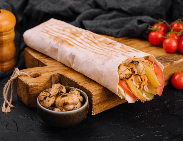 KEBAB CU CIUPERCI